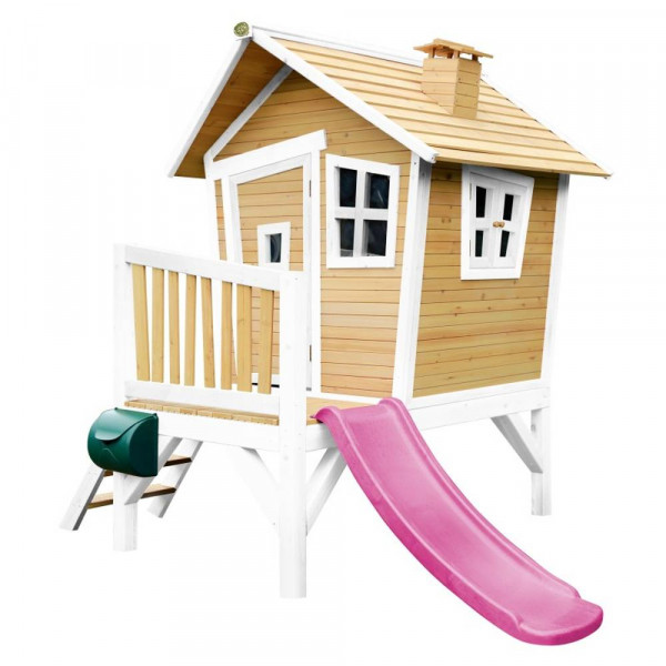 AXI | Robin Spielhaus Braun/Weiß - Lila Rutsche