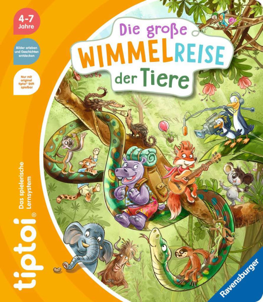 Ravensburger | tiptoi® Die große Wimmelreise der Tiere | 49259