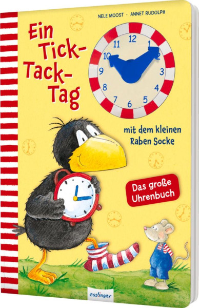 Esslinger in der Thienemann-Esslinger Verlag GmbH | Der kleine Rabe Socke: Ein Tick-Tack-Tag mit dem kleinen Raben Socke | Moost, Nele