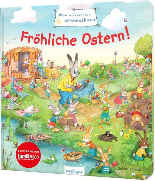 Esslinger in der Thienemann-Esslinger Verlag GmbH | Mein allererstes Wimmelbuch: Fröhliche Ostern! | Schumann, Sibylle