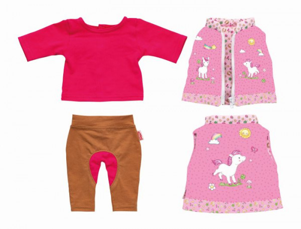 Heless | Pu-Reiter-Outfit Lina, Gr. 28-35cm | 1070