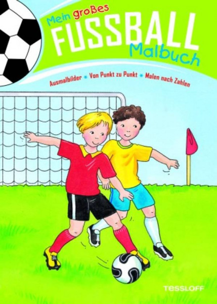 Tessloff | Mein großes Fußball-Malbuch| 37316