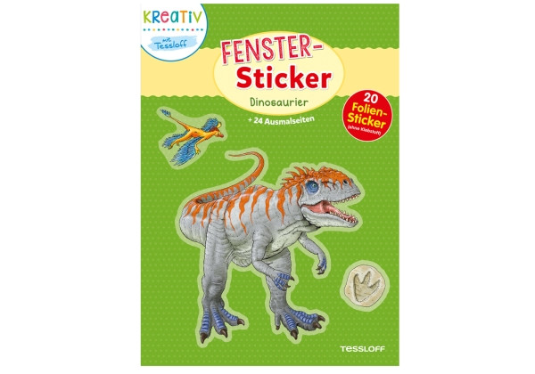 Tessloff Verlag | Fenster-Sticker. Dinosaurier
