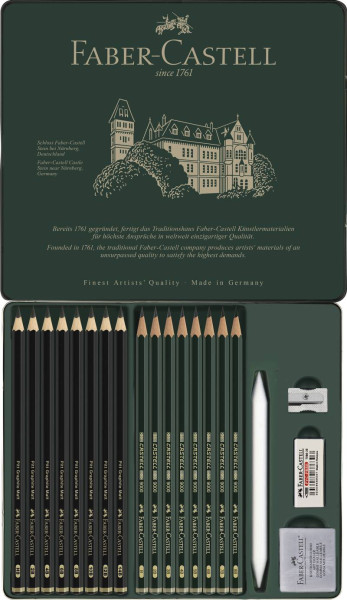 Faber-Castell | Set Pitt Graphite Matt & Castell 9000 | 115224