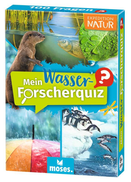 moses | Expedition Natur Mein Wasser-Forscherquiz | 52822