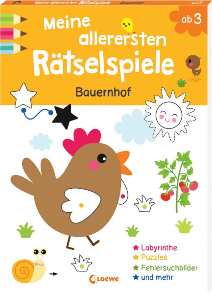 Loewe | Meine allerersten Rätselspiele - Bauernhof | 