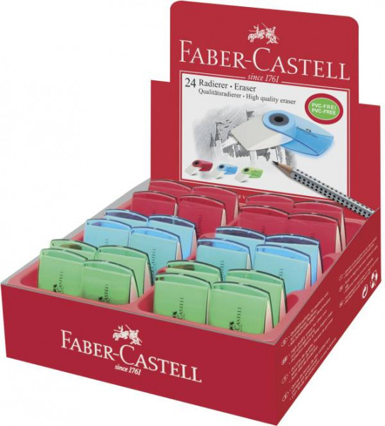 Faber-Castell | Radierer Sleeve Mini | sortiert