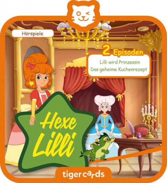 Tigermedia | tigercard - Hexe Lilli: Lilli wird Prinzessin & Das geheime Kuchenrezept