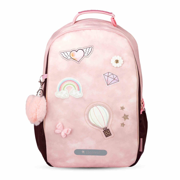 Belmil | Premium Schulrucksack mit Brustgurt,
Laptopfach | 338-96/P/1