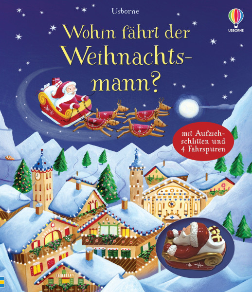 Usborne | Wohin fährt der Weihnachtsmann? | Watt, Fiona
