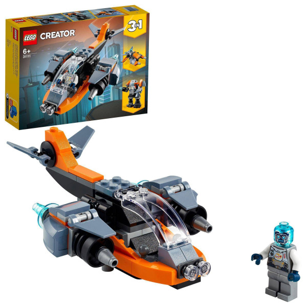 LEGO® | Creator  Cyber-Drohne | 31111