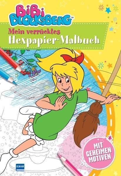 Ullmann Medien | Bibi Blocksberg - Mein verrücktes Hexpapier-Malbuch | 