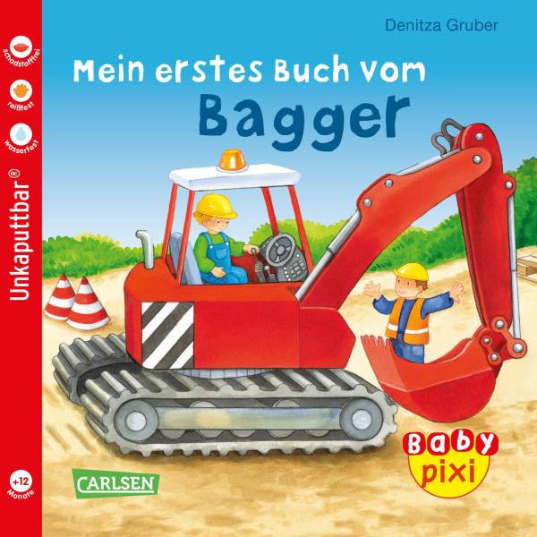 Carlsen Verlag | Baby Pixi 60: Mein erstes Buch vom Bagge | 05389