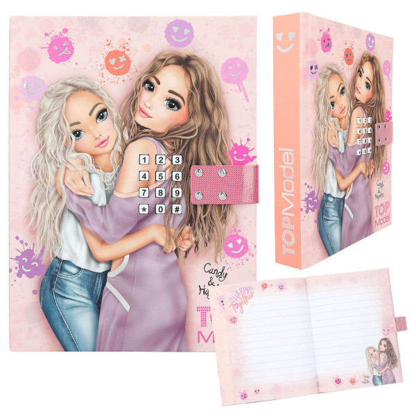 TOPModel | Geheimcode Tagebuch mit Sound HAPPY TOGETHER