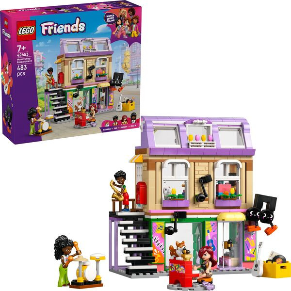 LEGO® | Friends  Musikladen & Wohnung | 42653