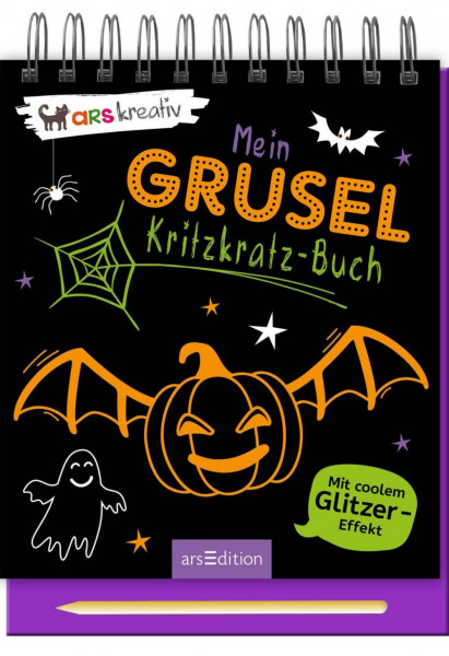 arsEdition | Mein Grusel-Kritzkratz-Buch