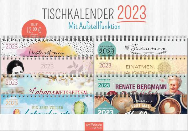 arsEdition | Display Tischkalender 2023 | 