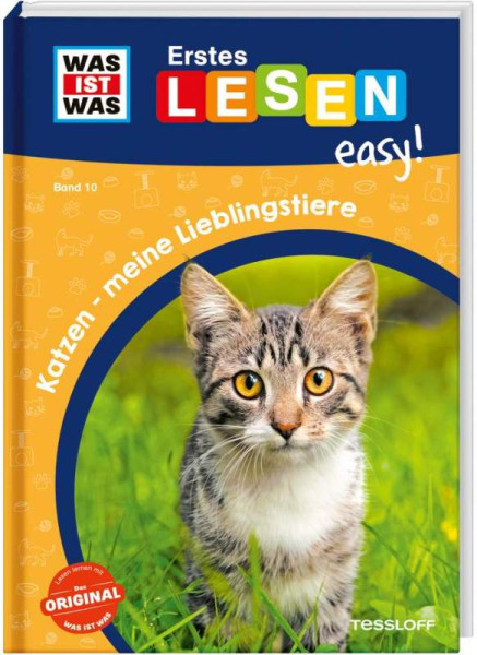 Tessloff Verlag Ragnar Tessloff GmbH & Co. KG | WAS IST WAS Erstes Lesen easy! Band 10. Katzen - meine Lieblingstiere | Meierjürgen, Sonja