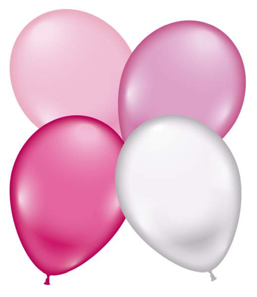 Karaloon | 16 Ballons Home-Party-Mix pink