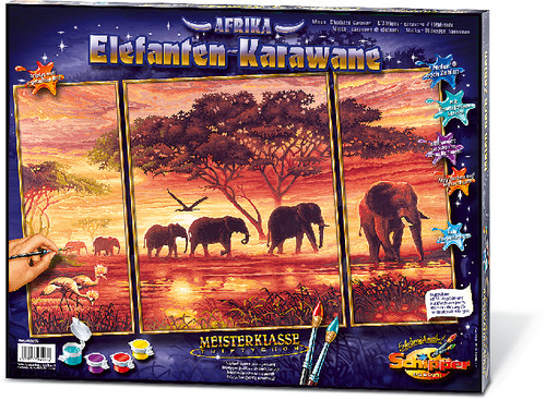 Simba Dickie | MNZ - Elefanten-Karawane (Triptychon) | 609260455