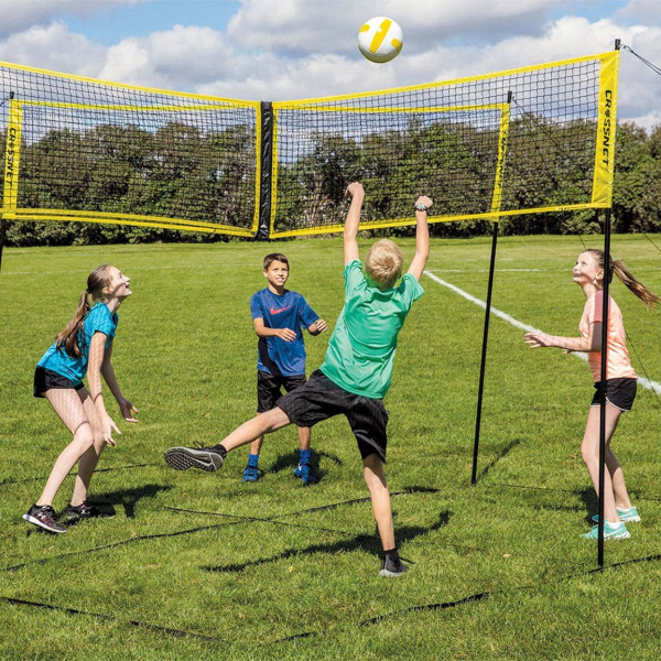 CROSSNET Volleyball Ultimate Bundle – Spielset für draußen