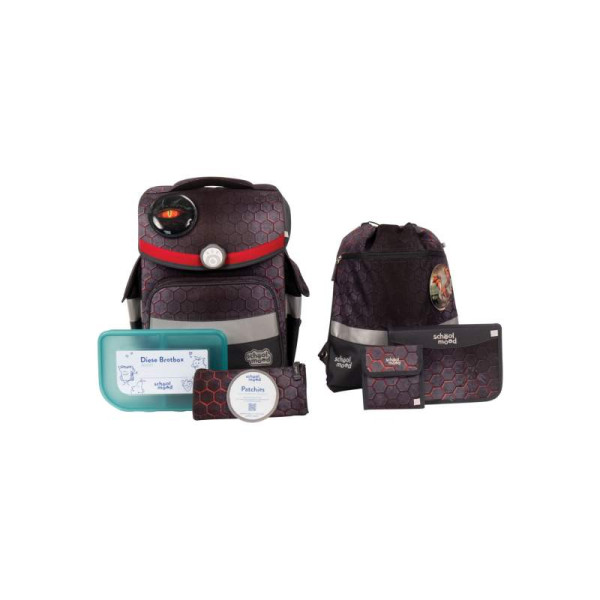 School-Mood | Schulranzenset Timeless Air+ Mika (Drache)