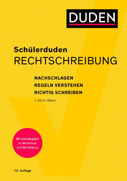 Bibliographisches Institut | Schülerduden Rechtschreibung und Wortkunde (gebunden)