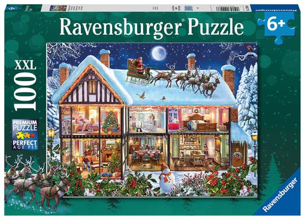 Ravensburger | Weihnachten zu Hause      100p | 12996