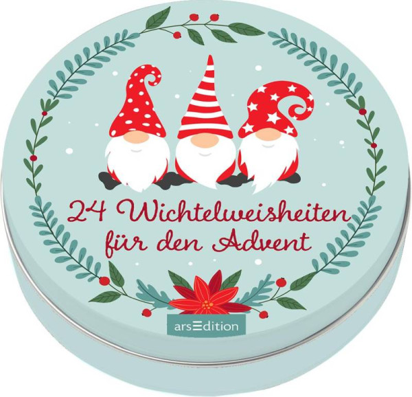 arsEdition | Adventskalender in der Dose. 24 Wichtelweisheiten für den Advent | 