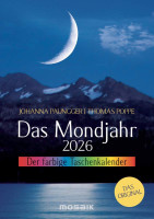 Mosaik | Das Mondjahr 2026 - Der farbige Taschenkalender | Paungger, Johanna; Poppe, Thomas