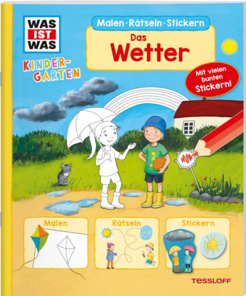 Tessloff Verlag Ragnar Tessloff GmbH & Co. KG | WAS IST WAS Kindergarten Malen Rätseln Stickern. Das