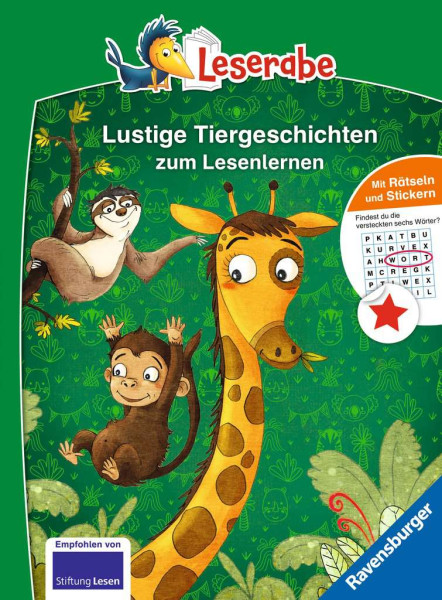 Ravensburger | Leserabe - Sonderausgaben: Lustige Tiergeschichten zum Lesenlernen | 46358