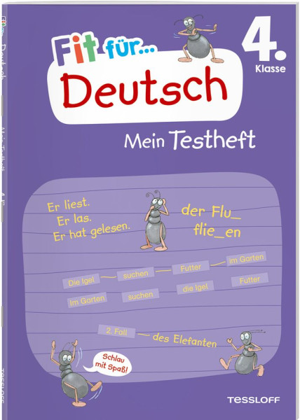 Tessloff Verlag Ragnar Tessloff GmbH & Co. KG | Fit für Deutsch 4. Klasse. Mein Testheft | Meyer, Julia