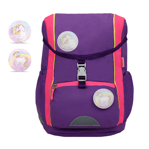 Belmil | Kiddy Sporty Kindergartenrucksack "Magicalmix" für 3-6 Jährige Kinder mit Brustgurt | 305-30/4