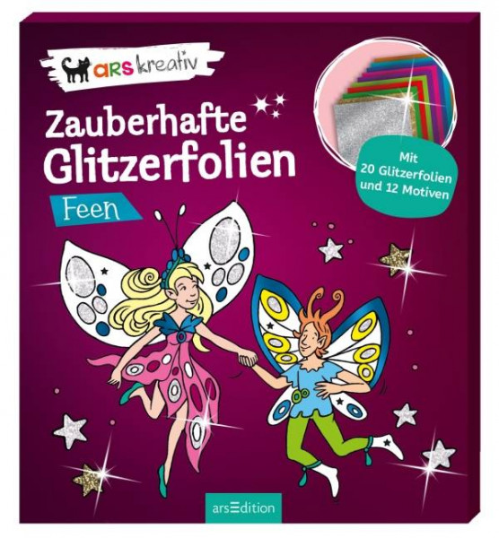 Ars Edition | Zauberhafte Glitzerfolien Feen | 132734