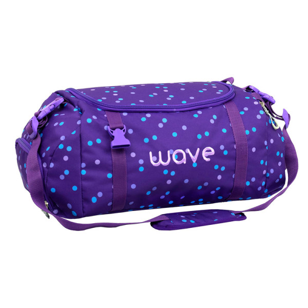 Belmil | Wave Sporttasche "Purple Dots" | 2205/59