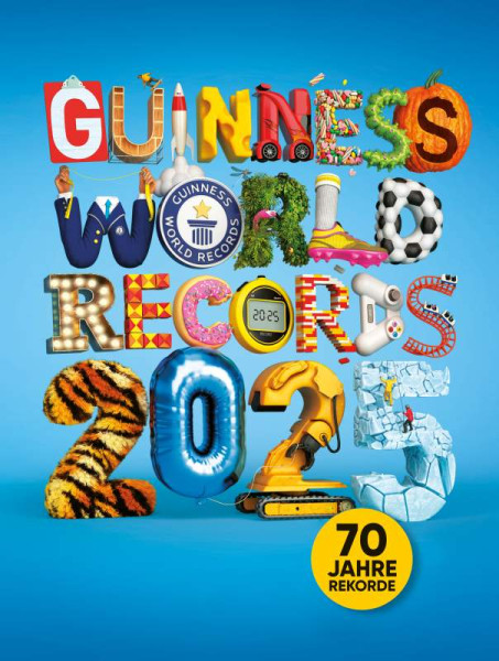 Ravensburger Verlag GmbH | GUINNESS WORLD RECORDS 2025: Das beliebte Rekorde-Buch für Kinder und Erwachsene, Kinderbuch ab 8 Jahre und tolle Geschenkidee | 