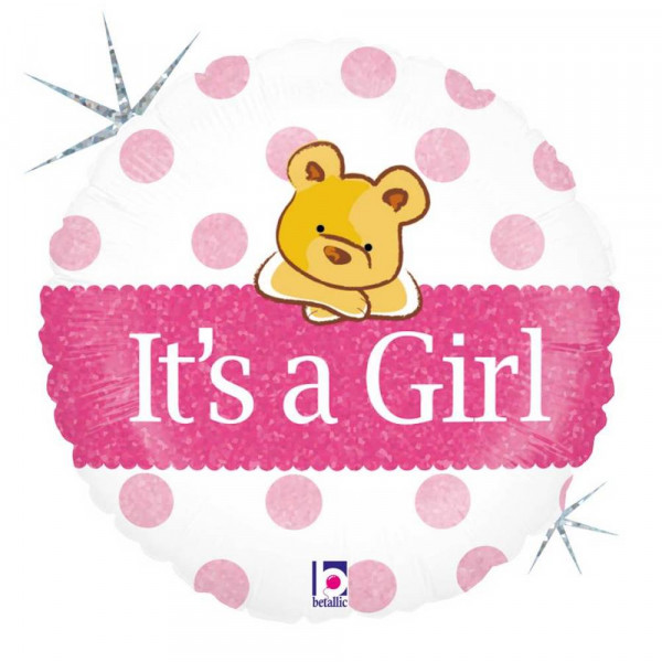 Karaloon | It´s a girl Bär 46 cm / Bear 18 holo