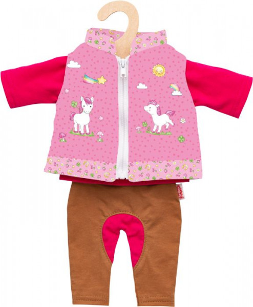 Heless | Pu-Reiter-Outfit Lina, Gr. 35-45 cm | 2070