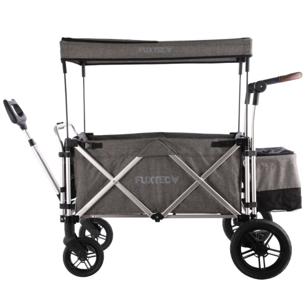 FUXTEC Bollerwagen CTL-900 – Luxus für Familie und Freizeit | Premium Grau