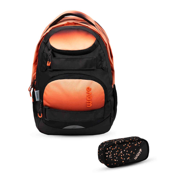 Belmil | Wave Infinity Move Schulrucksack Set 2 tlg. "Gradient Blooms" | 338-92/ASET-1/3