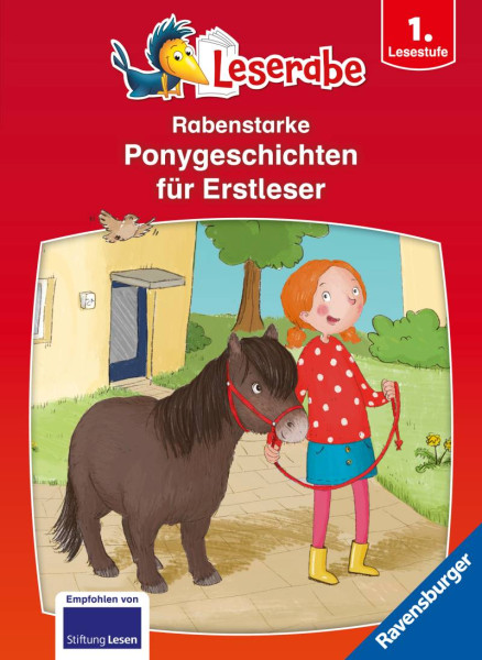 Ravensburger Verlag GmbH | Rabenstarke Ponygeschichten für Erstleser - Leserabe ab 1. Klasse - Erstlesebuch für Kinder ab 6 Jahren | Breitenöder, Julia; Reider, Katja