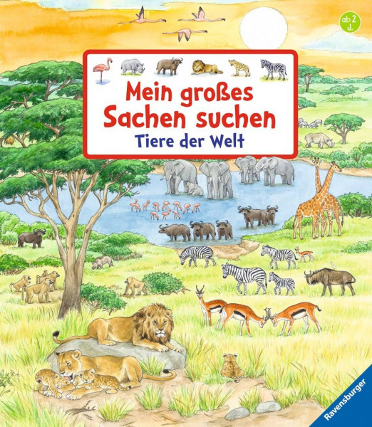 Ravensburger Verlag GmbH | Mein großes Sachen suchen: Tiere der Welt