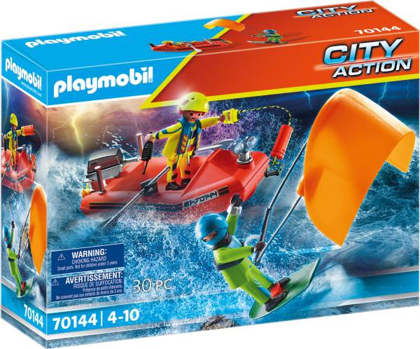 Playmobil | Seenot: Kitesurfer-Rettung mit Boot | 70144