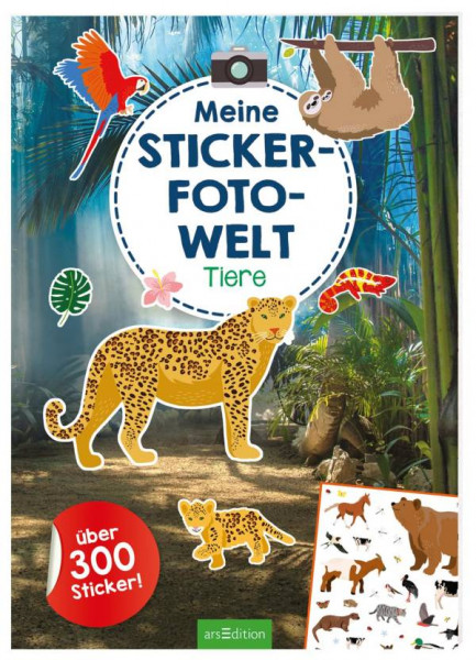 arsEdition | Meine Sticker-Foto-Welt - Tiere | 