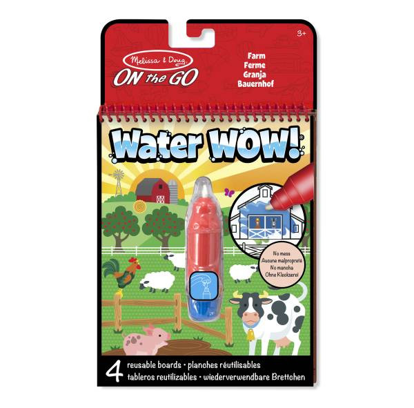 Melissa & Doug | Water Wow Reveal Pad - Farm | Malen ohne Kleckern