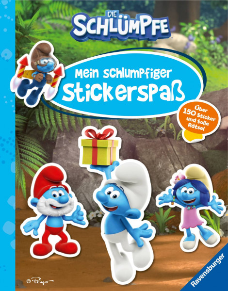 Ravensburger Verlag GmbH | Stickern mit den beliebten Schlümpfen | Hahn, Stefanie