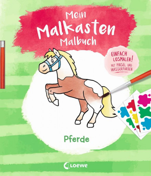 Loewe | Mein Malkasten-Malbuch - Pferde