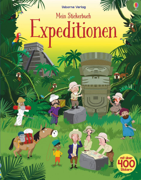 Usborne | Mein Stickerbuch: Expeditionen
