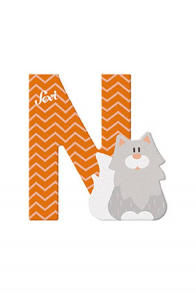 Sevi | Buchstabe "N" Norwegische Waldkatze